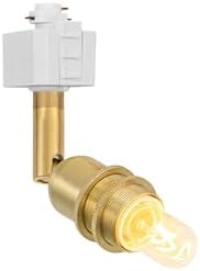 Halo System E12 Mini Brass Base Adjustable Track Lighting
