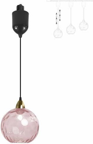 Adjustable Pink Track Lighting for Kitchen