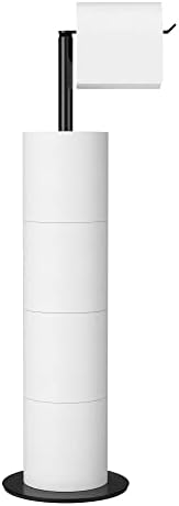 4-in-1 Toilet Paper Holder with Stainless Steel Surface