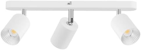 3-Piece Ceiling Track Lighting Kit for Rotating Use