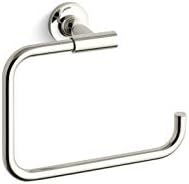 KOHLE P14441 Vibrant Polished Nickel Towel Ring
