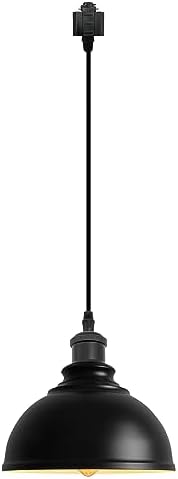 Slim H-Track Pendant Light - Retro Retropective Pendant for KitchenRestaurantBarDining TableIndustrial Shade
