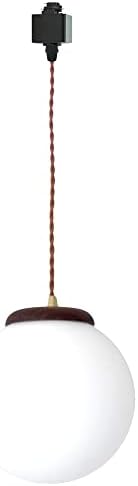 White Frosted Glass Pendant Light
