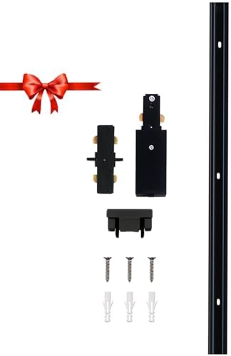Yuemeigroup 328FT Track Lighting System with I-Connectors for 120V