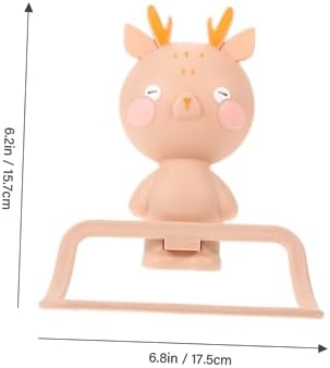 Cute Cartoon Elk Towel Holder