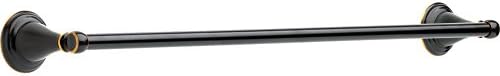 Wall-Mounted 24 DELTA Towel Bar Oil Rubbed Bronze