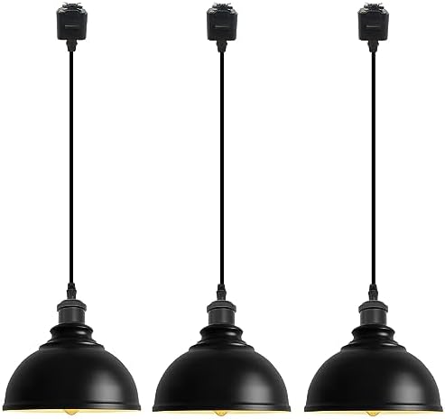 J Track Pendant Lights Black