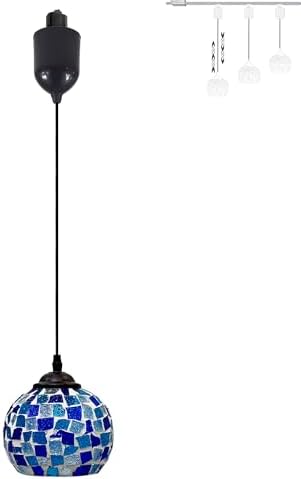 Glob e Adjustable Track Pendant light