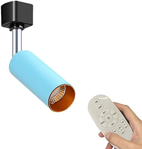 Adjustable LED Track Spotlight with Color-Changing Light