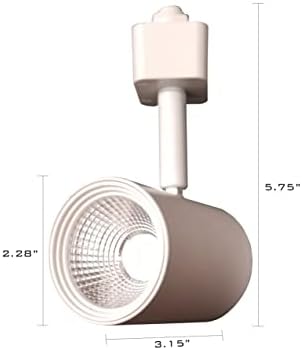 CyberTech Lighting LED Track Head White 75W x3CCT 4-Pack