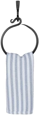 Stur-De Handmade Wrought Iron Towel Ring for Kitchen Bathroom