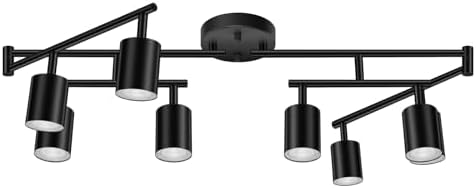 Modern Black Track Lighting Kit for kitchens and more