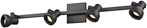 Dolan Track Light with 4 Spot Lights - Bronze - GU10 Base