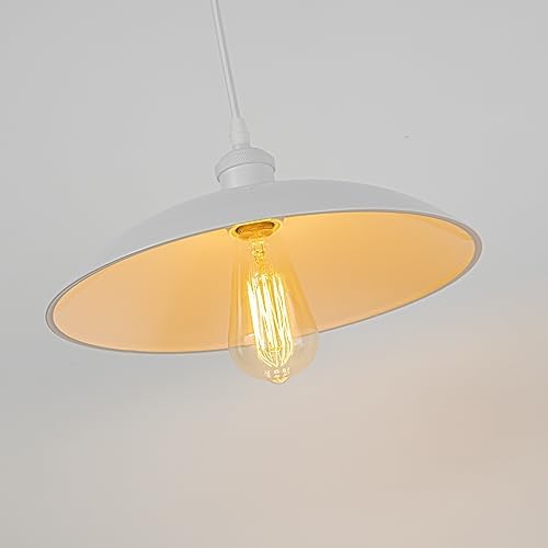 Modern J-Type Track Pendant White