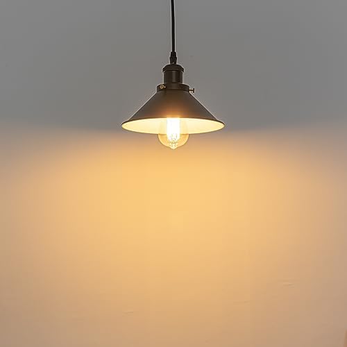 Modern Black Retractable Track Pendants