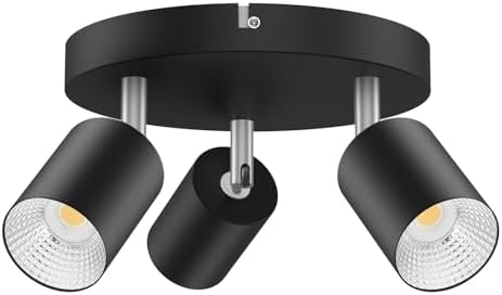 3-Light Track Lighting Kit for Kitchens Living Rooms