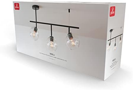 Globe Electric Mika 3-Light Track Lighting Matte Black 1