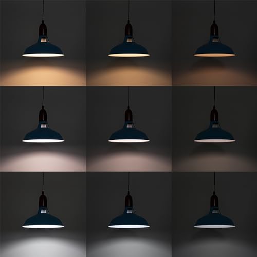 Adjustable Height Pendant Macaron Blue Rust-Proof 7W LED