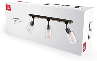 Globe Electric 59798 25 3-Light Track Lighting