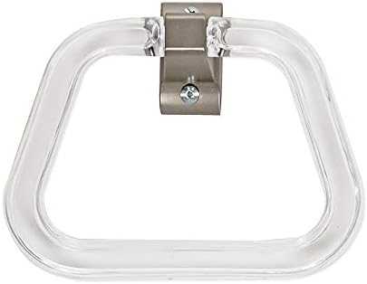 EZ-FLO Bathroom Towel Ring with Brushed Nickel
