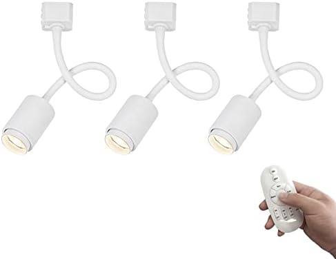 3-Pack Track Lighting Aluminum Spotlights with Dimming