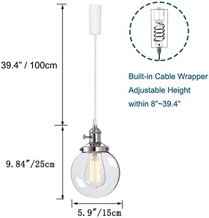 Kiven H-Type Track Pendant