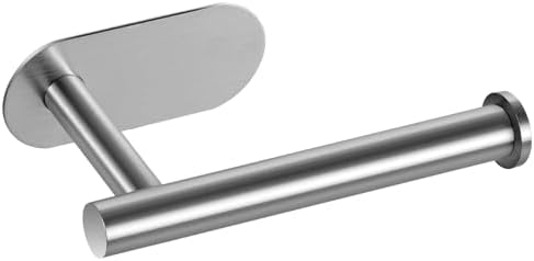 Elegant Wall-Mounted Toilet Paper Holder with Rust-Resistant Steel