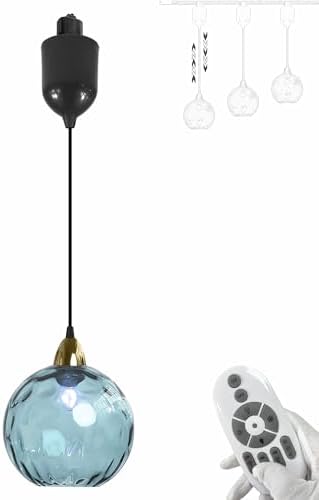 Adjustable H-Track Pendant Light E26 SKY BLUE