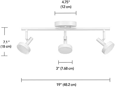 Intuitive Lighting Democracy Pivoting Track Lighting Kit for Home and Small Businesses