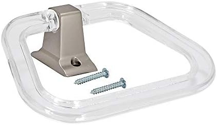 EZ-FLO Bathroom Towel Ring with Brushed Nickel