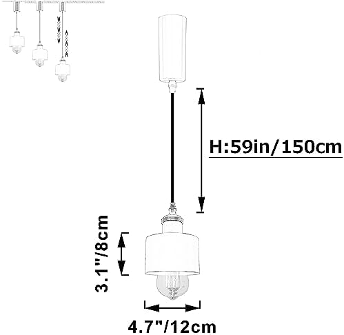 SKIVTGLAMP J-Type Track Pendant