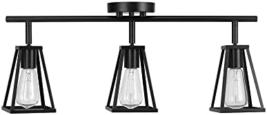 Globe Electric Industrial Track LightingFixture Matte Black