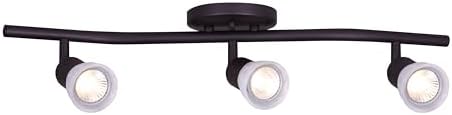 Canarm James 3 Light Track Lighting Oil Rubbed Bronze