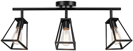 Globe Electric Industrial Track LightingFixture Matte Black