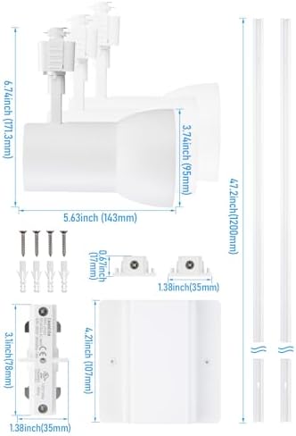 LEONLITE Aluminum Integrated LED Track Lighting KitLight Up Your Space