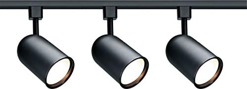 Nuvo Lighting TK323 3-Light Track Light Kit Black