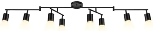 Modern Black Track Lighting Kit for kitchens and more