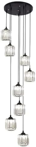 Dongao Duplex Spiral Hanging Chandelier