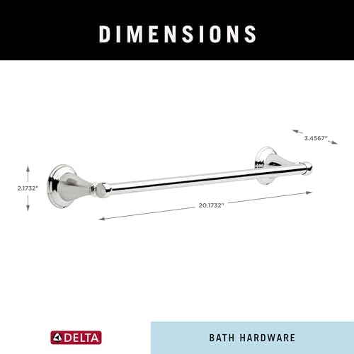 Delta 70018 Chrome 18-inch Towel Bar