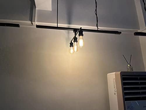 Adjustable 3-Light Track Lighting Kit for Industrial Use