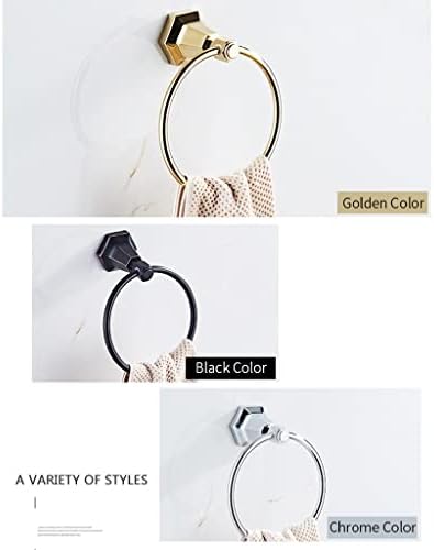 DCIustfHE Solid Brass Gold Wall-Mounted Towel Holder