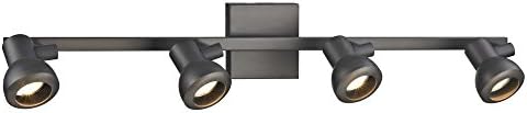 Dolan Track Light with 4 Spot Lights - Bronze - GU10 Base