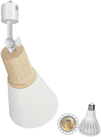 Yequan Dec J System Adjustable Angle Track Lighting Full Spectrum 6000K 25W Bulb