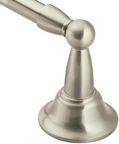 Men 24 Brushed Nickel Towel Bar