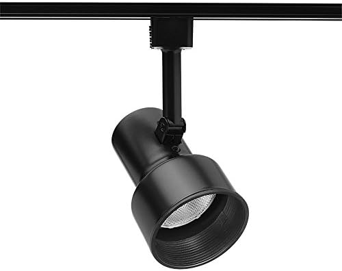 Juno Black Track Lighting Head