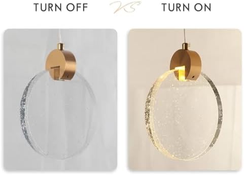 Modern Long Crystal Chandelier
