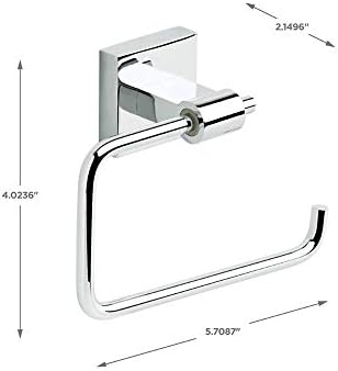 Chic Chrome Toilet Paper Holder