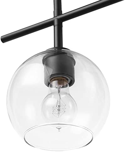 Globe Electric Mika 3-Light Track Lighting Matte Black 1