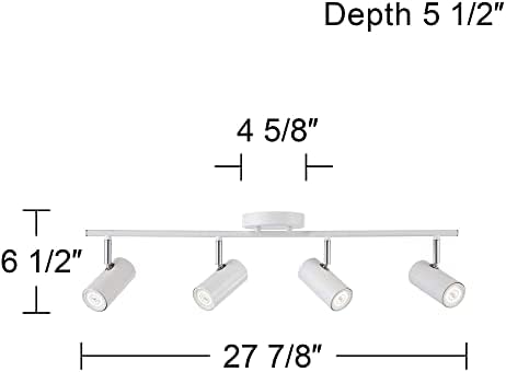 Pro Track Galena 4-Head LED Ceiling Light Kit