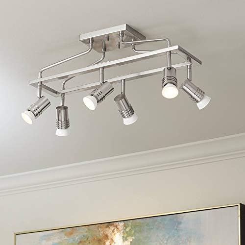 6-Head LED Ceiling Track Light Kit